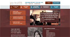 Desktop Screenshot of lacsnprobono.org